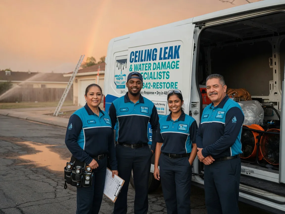 Ceiling Leak Cleanup company in Garland City, AR