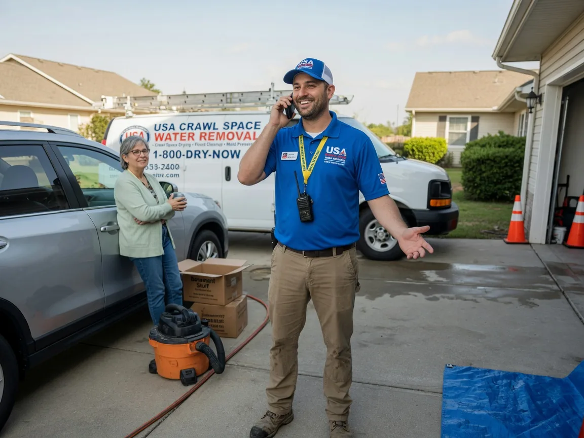 Crawl Space Water Removal Garland City, AR FAQs
